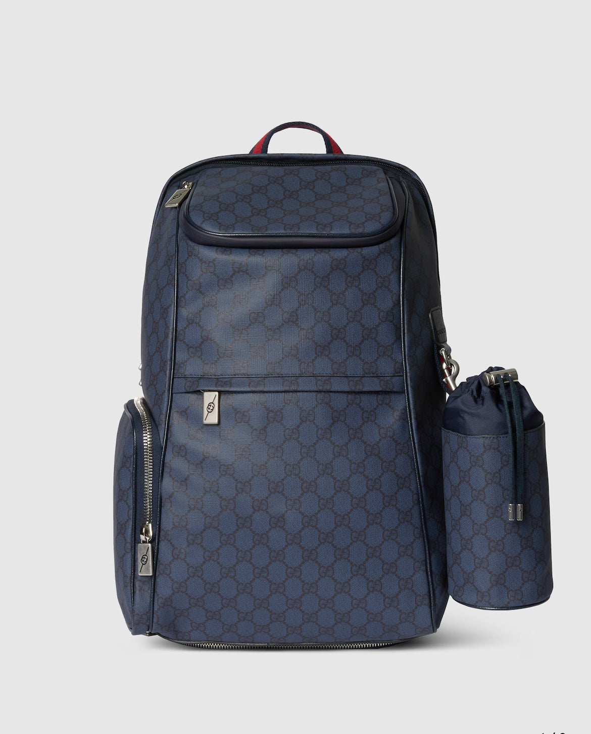 Sac à dos avec détail bande Web moyen format