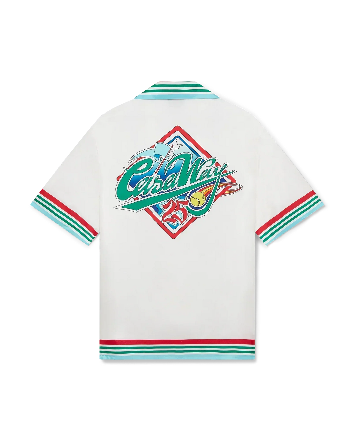 Casa Way World Series Short Sleeve Silk Shirt