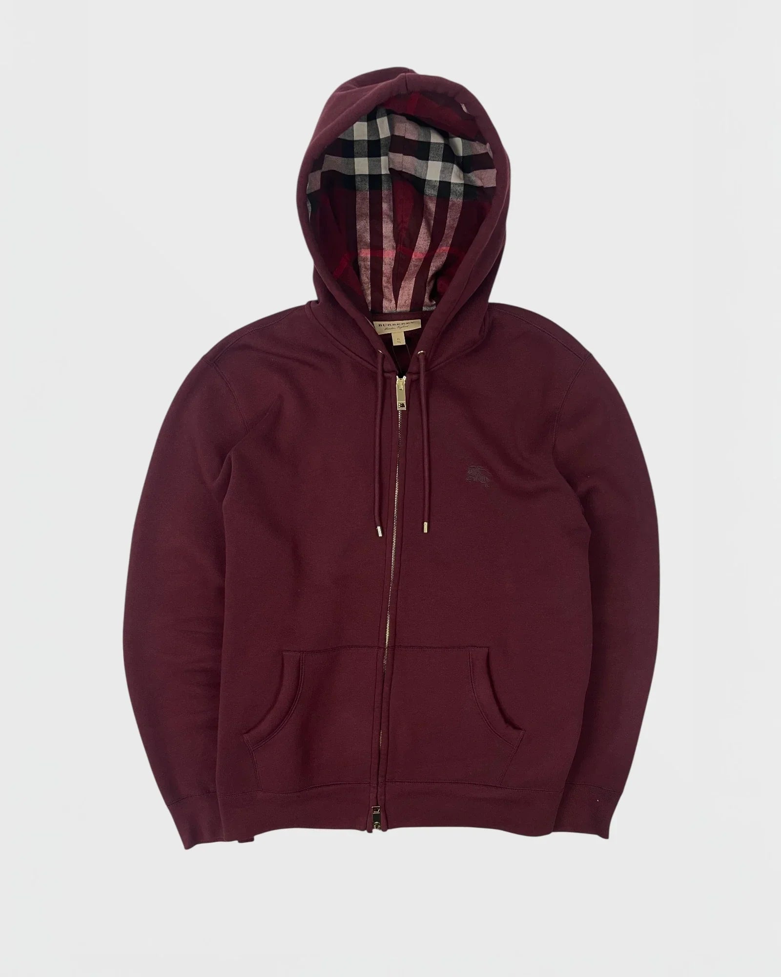 Burberry gilet à capuche