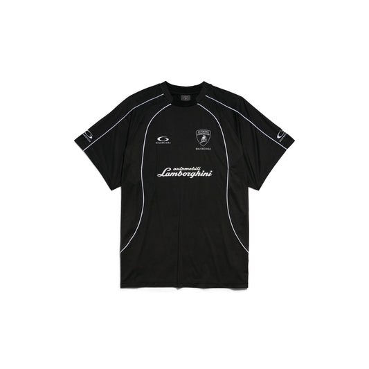 T-SHIRT SOCCER BALENCIAGA I AUTOMOBILI LAMBORGHINI OVERSIZE
