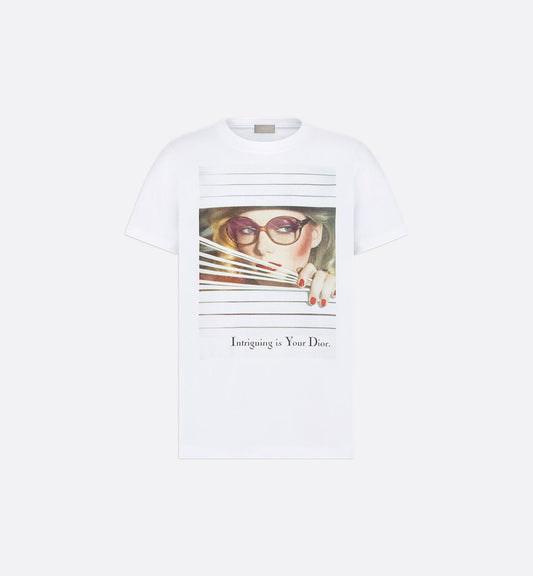 T-shirt imprimé Dior Heritage, coupe regular