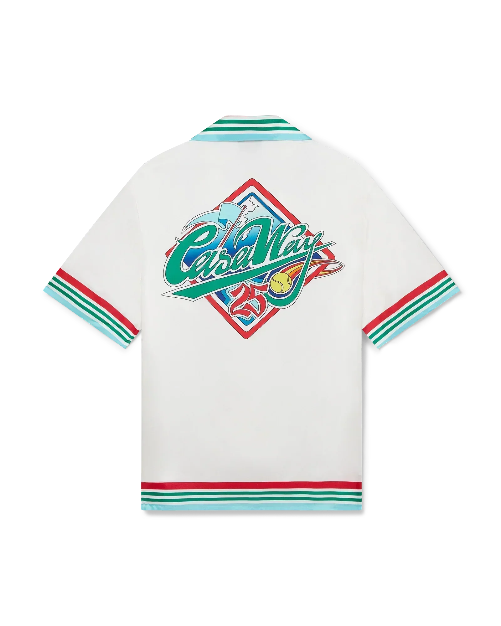 Casa Way World Series Short Sleeve Silk Shirt