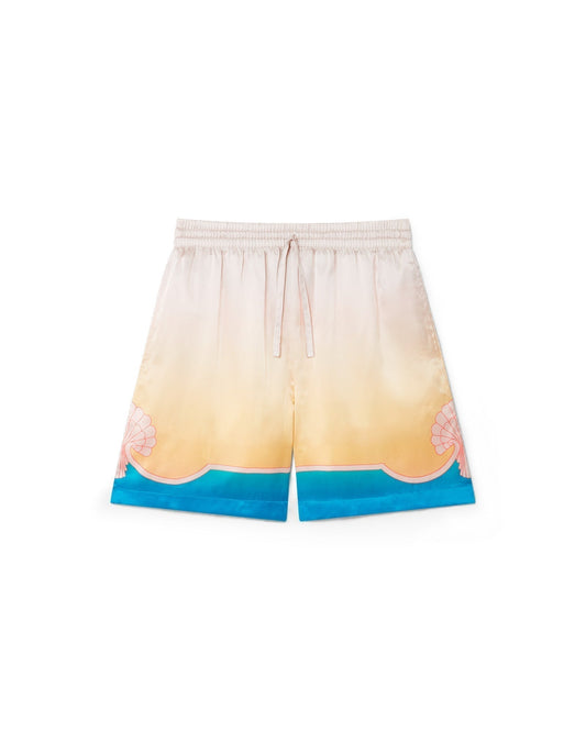 L'Arc Coloré Silk Shorts