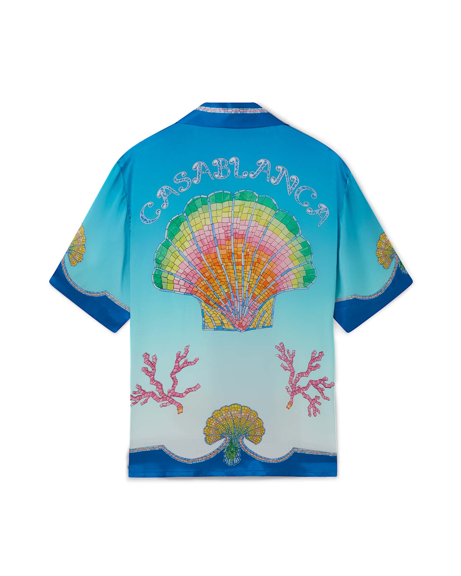 Coquillage Coloré Silk Shirt